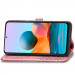 Фото Кожаный чехол-книжка Art Case с визитницей для Xiaomi Redmi Note 10 Pro / 10 Pro Max (Розовый) в магазине vchehle.ua