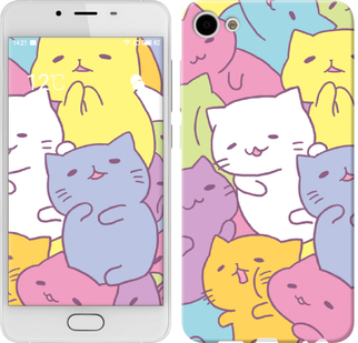 

Чехол Котики для Meizu U10 565614