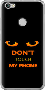 Чехол Don't touch the phone для Xiaomi Redmi Note 5A Prime