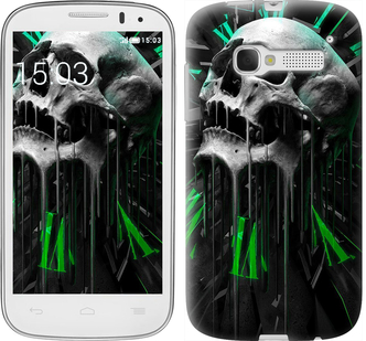 

Чохол Череп-годинник на Alcatel One Touch Pop C5 5036D 658654