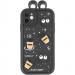 Фото Чехол TPU Toys Case with Ears для Apple iPhone 12 (6.1") (Black) на vchehle.ua