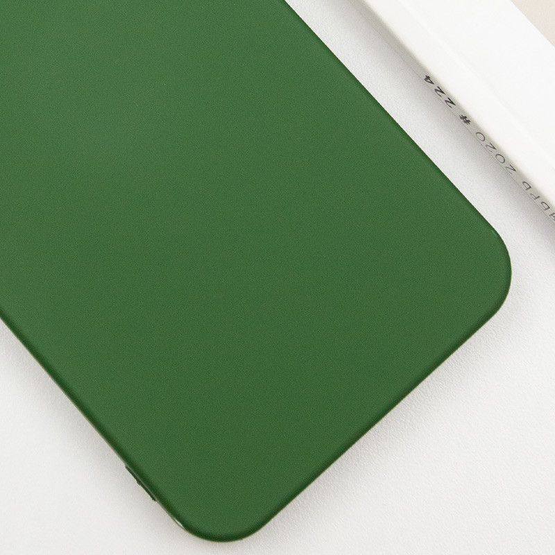 Фото Чехол Silicone Cover Lakshmi Full Camera (AA) with Magnetic Fit для Google Pixel 8a (Зеленый / Dark green) в магазине vchehle.ua