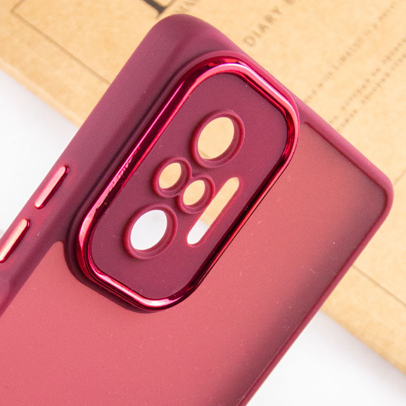 Купити TPU+PC чохол Accent на Xiaomi Redmi Note 10 Pro / 10 Pro Max (Magenta) на vchehle.ua