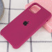 Фото Чохол Silicone Case (AA) на Apple iPhone 11 Pro Max (6.5") (Бордовий / Maroon) на vchehle.ua