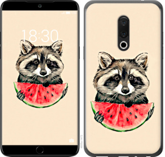 

Чохол Єнотик з кавуном на Meizu 15 799823