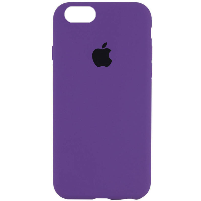 Чехол Silicone Case Full Protective (AA) для Apple iPhone 7 / 8 / SE (2020) (4.7") (Фиолетовый / Amethyst)