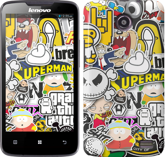 

Чохол Popular logos на Lenovo A820 627914