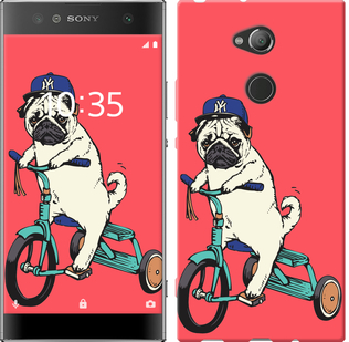

Чехол Мопс на велосипеде для Sony Xperia XA2 Ultra H4213 642810