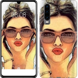 

Чехол Девушка_арт для Huawei P30 704000