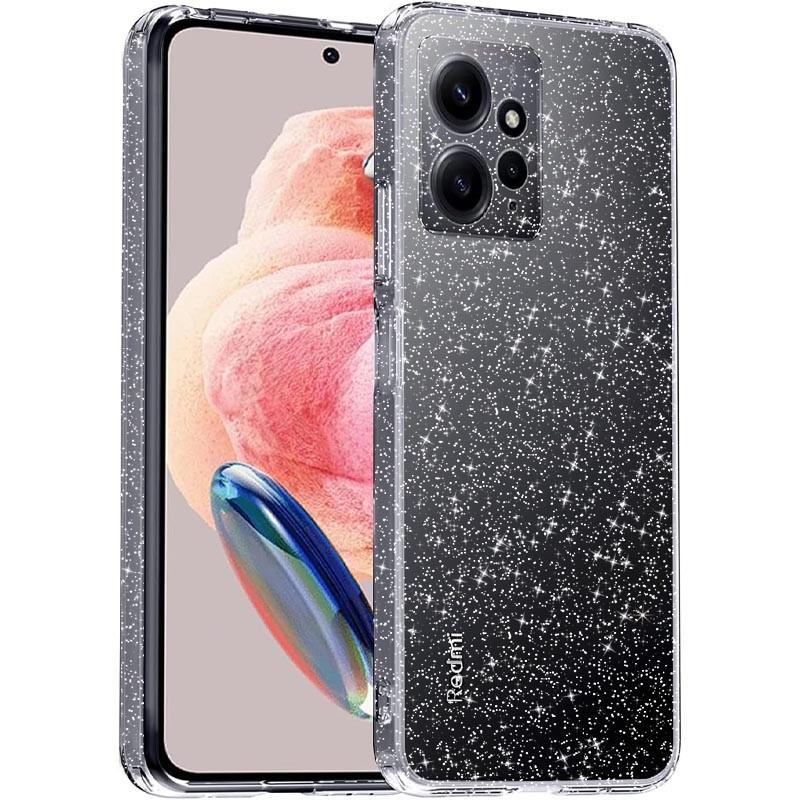 TPU чохол Twinkle з захищеною камерою на Xiaomi Redmi Note 12 4G (Clear)