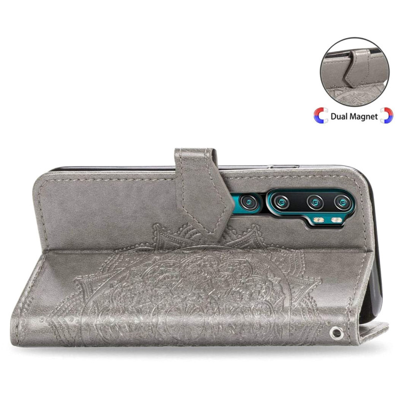 

Шкіряний чохол (книжка) Art Case з візитницею для Xiaomi Mi Note 10 (Сірий) 883704