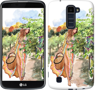 

Чехол Девушка Лето для LG K10 / K410 103010