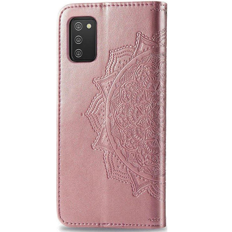 Фото Кожаный чехол (книжка) Art Case с визитницей для Samsung Galaxy A03s (Розовый) в магазине vchehle.ua