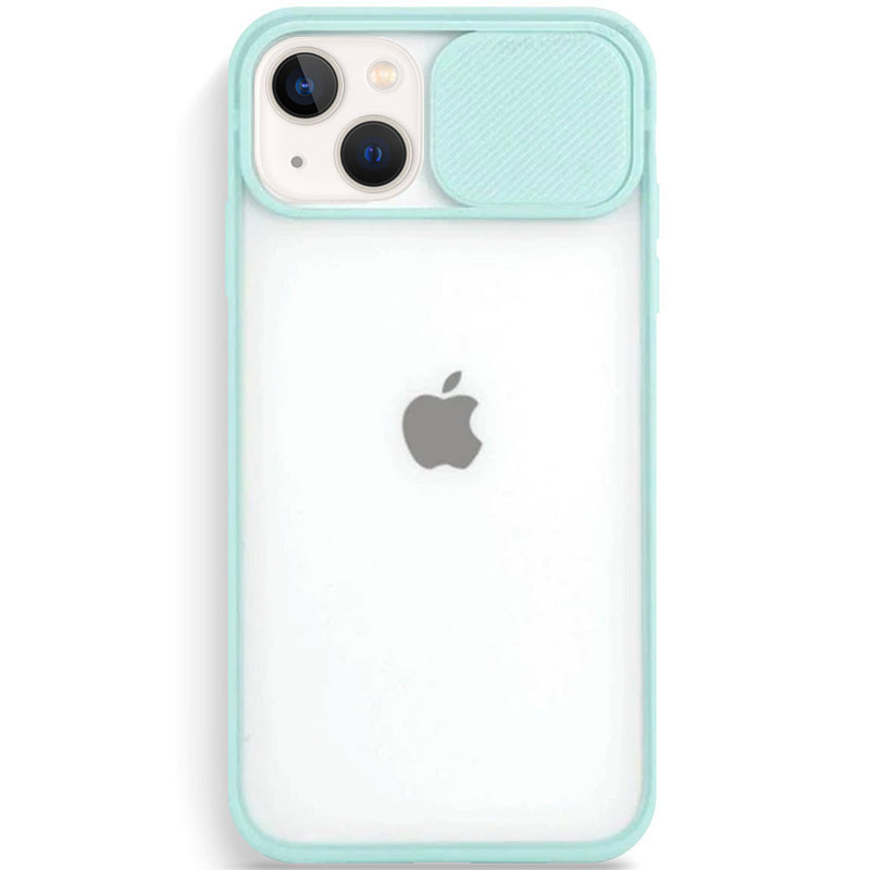 

Чохол Camshield mate TPU зі шторкою для камери для Apple iPhone 13 (6.1") (Бірюзовий) 1206710