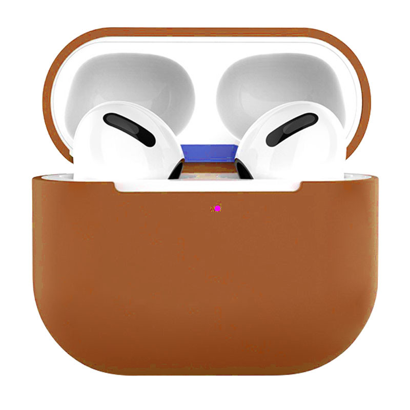

Силіконовий футляр для навушників AirPods 3 (Коричневий / Brown) 1213239