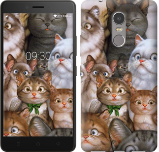 

Чехол коты для Lenovo K6 Note 594830