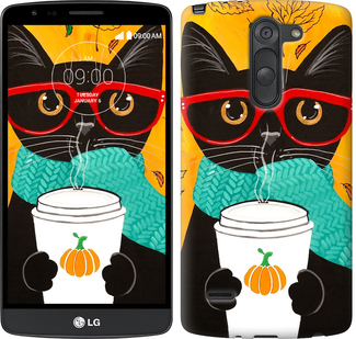 

Чехол Осенний кот для LG G3 Stylus D690 639680