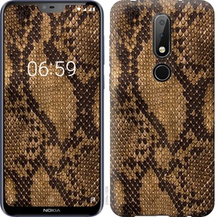 

Чехол Змеиная кожа для Nokia 6.1 Plus 694923