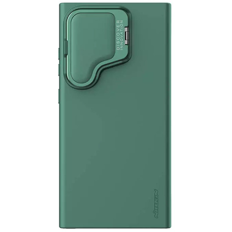 Фото Силіконова накладка Nillkin Camshield Silky Prop на Samsung Galaxy S24 Ultra (Dark Green) на vchehle.ua