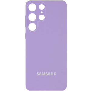Чехол Silicone Cover Full Camera (AA) для Samsung Galaxy S22 Ultra