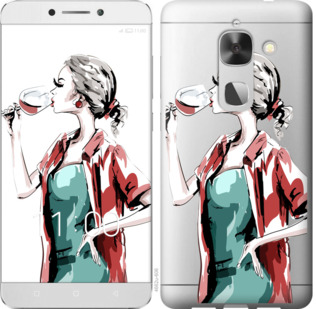 

Чохол Дівчина з келихом на LeTV LeEco Le Max 2 841941