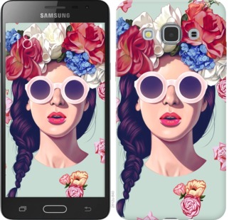 

Чохол Дівчина з квітами на Samsung Galaxy J3 Pro 702767