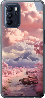 

Чехол Розовые облака для Oppo Reno6 Z 1644893