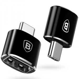 Перехідник Baseus USB Female To Type-C Male Adapter Converter (CATOTG)