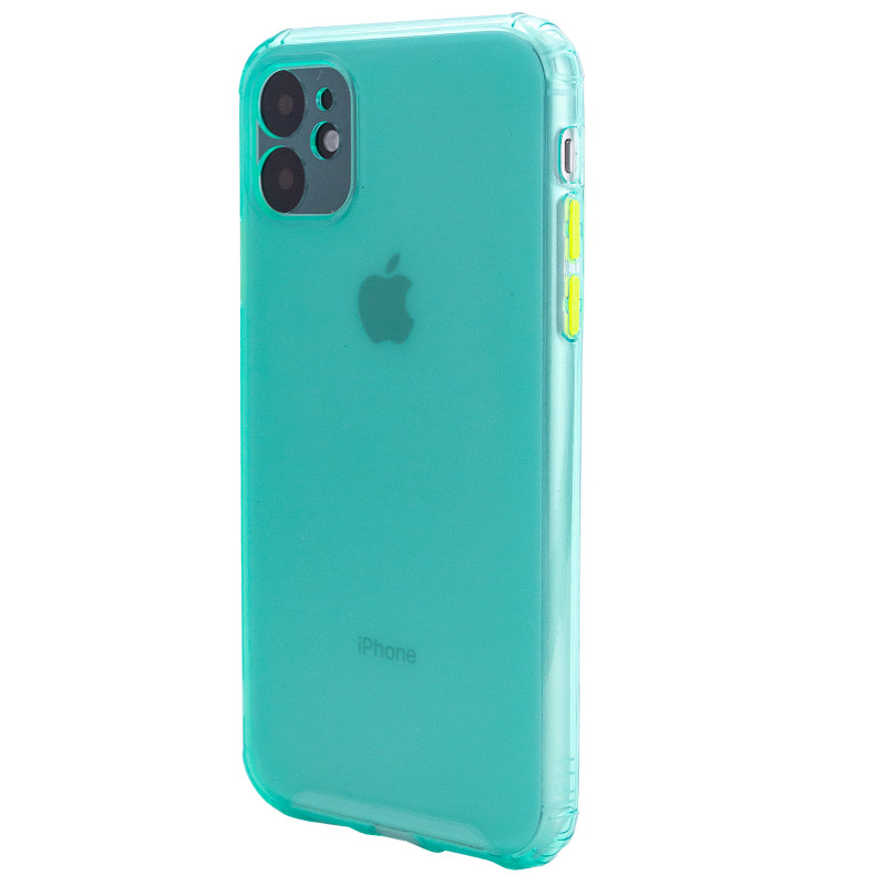 TPU чохол Сolor matte на Apple iPhone 11 (6.1") (Зелений)