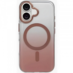 Чехол TPU+PC Shadow with Magnetic Safe для Apple iPhone 16 (6.1")