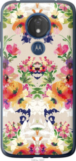 

Чехол Цветочный узор для Motorola Moto G7 Power 1389786