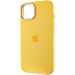 Фото Чохол Silicone Case Metal Buttons (AA) на Apple iPhone 12 Pro Max (6.7") (Жовтий / Bright Yellow) в маназині vchehle.ua