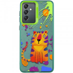 TPU+PC чехол TakiTaki Graffiti magic glow для Samsung Galaxy A24 4G