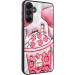 TPU+PC чохол Prisma Fluffie на Samsung Galaxy A35 (Strawberry)