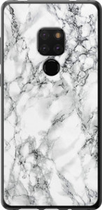 Чохол Мармур білий на Huawei Mate 20