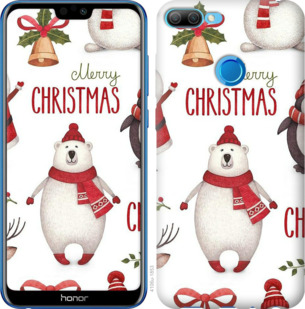 

Чехол Merry Christmas для Huawei Honor 9N (2018) 911480