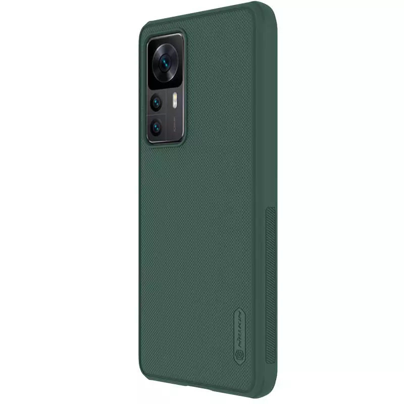 Фото Чехол Nillkin Matte Pro для Xiaomi 12T / 12T Pro (Зеленый / Deep Green) на vchehle.ua