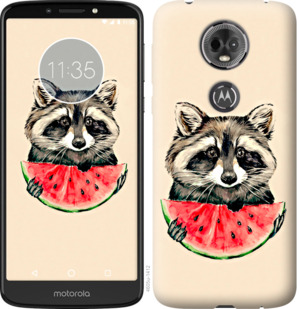 

Чехол Енотик с арбузом для Motorola Moto E5 Plus 800060