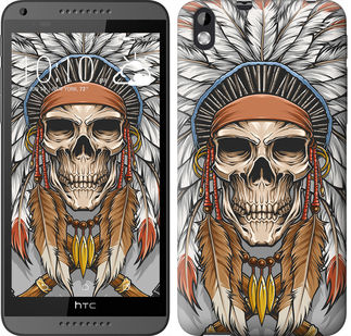 

Чехол Череп индейца для HTC Desire 816 641036