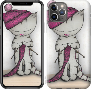 

Чехол Кошка рукодельница для iPhone 11 Pro 778189