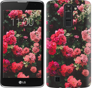 

Чохол Кущ з трояндами на LG K7 639287