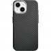 Пластикова накладка Kevlar with Magnetic Safe на Apple iPhone 14 (6.1") (Carbon)