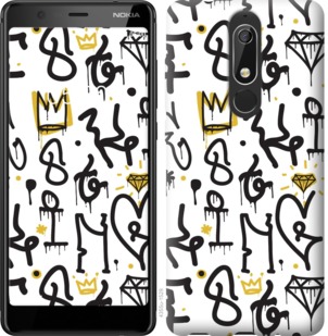 

Чехол Graffiti art для Nokia 5.1 745583
