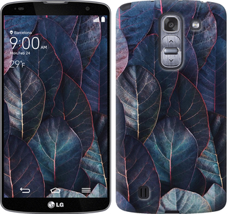 

Чехол Листья v3 для LG G Pro 2 D838 91325