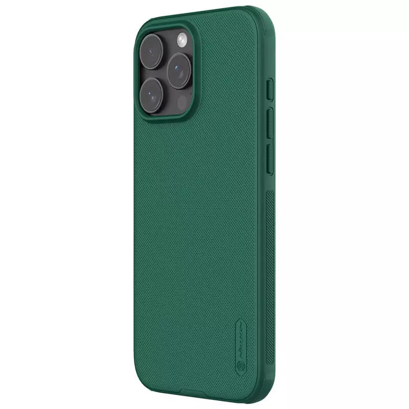 Фото Чохол Nillkin Matte Pro на Apple iPhone 16 Pro Max (6.9") (Зелений / Deep Green) в маназині vchehle.ua