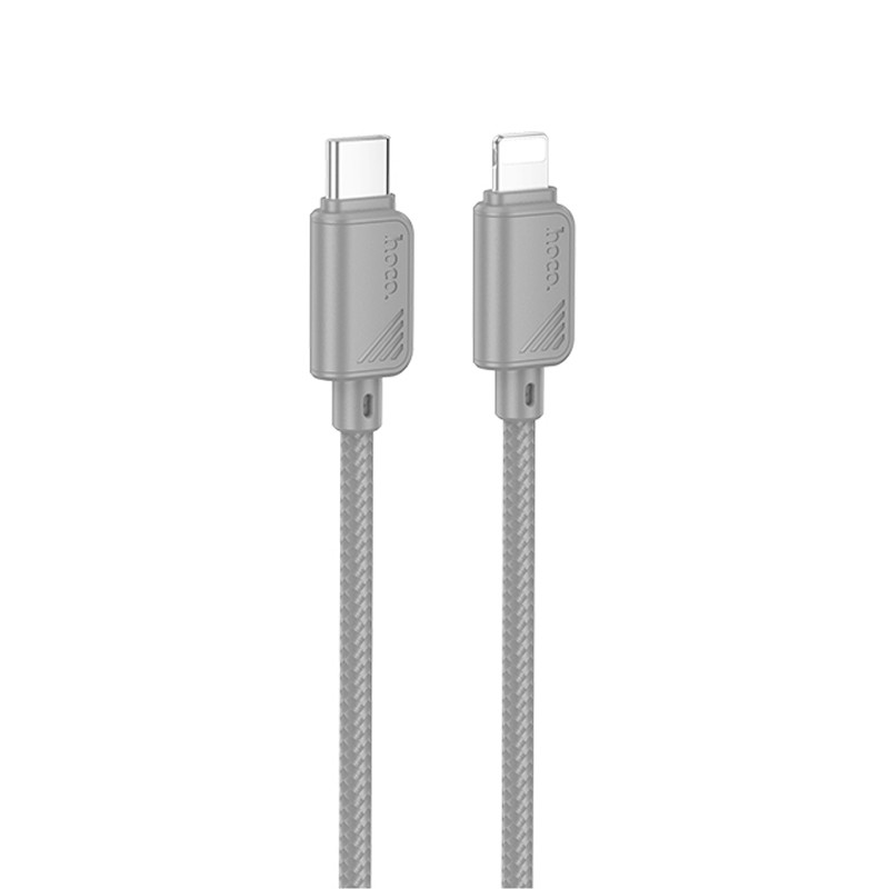 Дата кабель Hoco X113 Beneficio Type-C to Lightning (1m) (Gray)