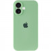 Чохол Silicone Case Full Camera Protective (AA) на Apple iPhone 16 (6.1") (Зелений / Pistachio) в магазині vchehle.ua