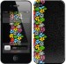 Чехол цветочный орнамент для iPhone 4