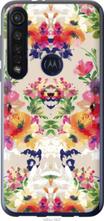 

Чехол Цветочный узор для Motorola G8 Plus 1389785