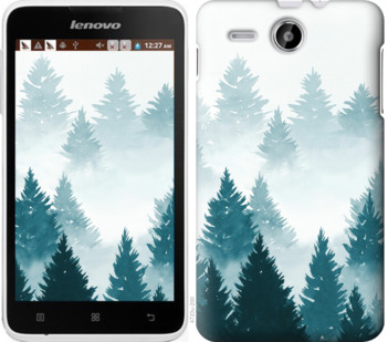 

Чохол Акварельні Ялинки на Lenovo A529 862515